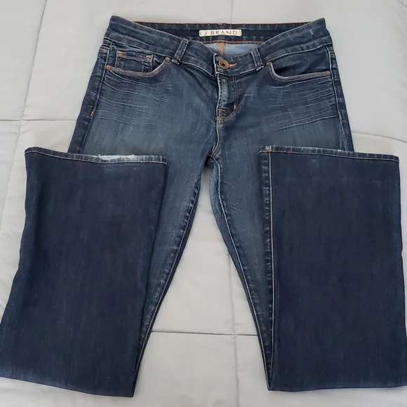 J BRAND BOOT CUT DARK VINTAGE WASH #729C042 SIZE 30 - Picture 2 of 9